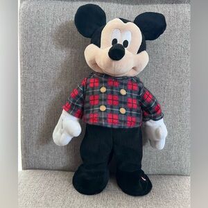 Disney Mickey Mouse Plush, sings “We wish you a Merry Christmas”